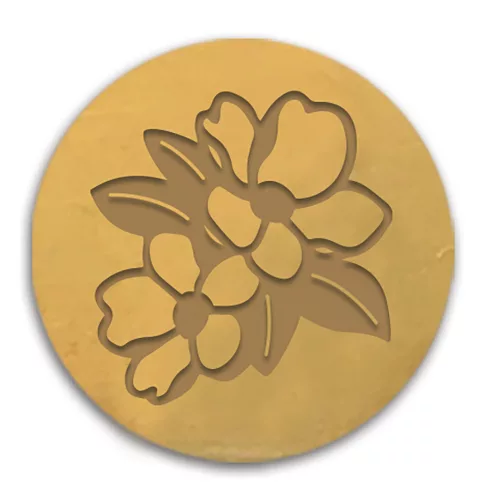 Aladine Viaszpecsét fej 20 mm - Virágok - Flower Duo - Wax Seal (1 db)