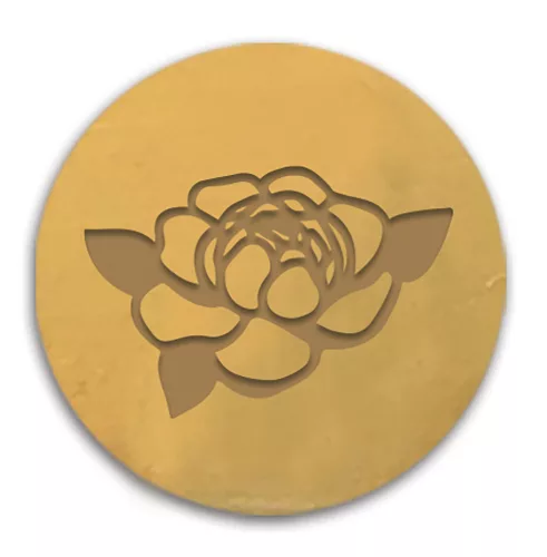 Aladine Viaszpecsét fej 20 mm - Bazsarózsa - Peony - Wax Seal (1 db)