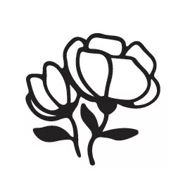 Aladine Viaszpecsét fej 20 mm - Virág - Flower - Wax Seal (1 db)