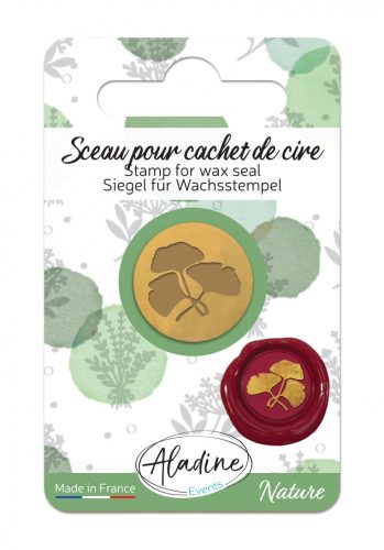 Aladine Viaszpecsét fej 20 mm - Ginko - Ginko - Wax Seal (1 db)