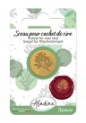 Aladine Viaszpecsét fej 20 mm - Virág ágon, levéllel - Hemlock - Wax Seal (1 db)
