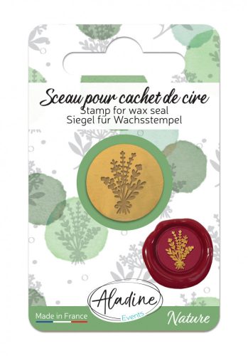 Aladine Viaszpecsét fej 20 mm - Virágcsokor - Flower Bouquet - Wax Seal (1 db)
