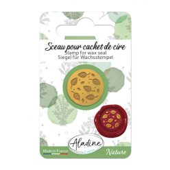   Aladine Viaszpecsét fej 20 mm - Levelek - All Over Leaves  - Wax Seal (1 db)