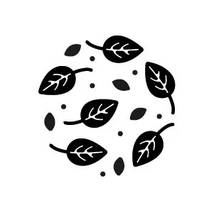 Aladine Viaszpecsét fej 20 mm - Levelek - All Over Leaves  - Wax Seal (1 db)