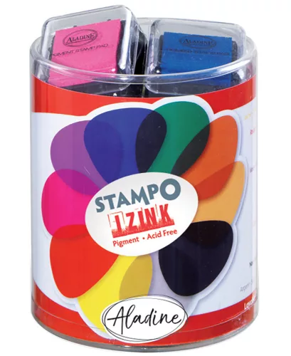 Aladine Tintapárna készlet - Pigment Prima - Stampo Izink  (10 db)