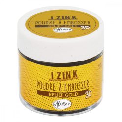   Aladine Domborítópor 25 ml - Gold - Izink Embossing Powder (1 db)