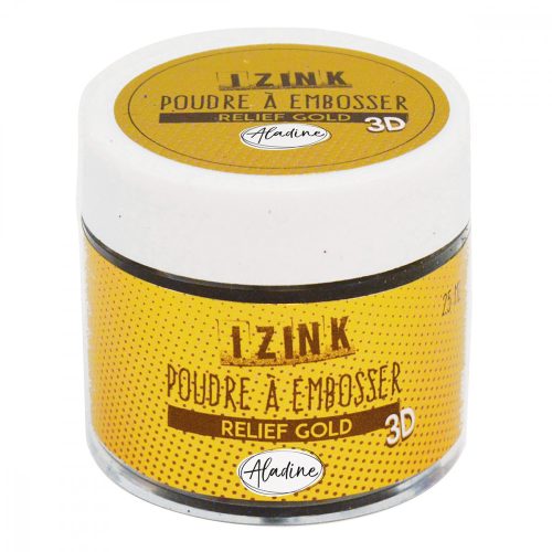 Aladine Domborítópor 25 ml - Gold - Izink Embossing Powder (1 db)
