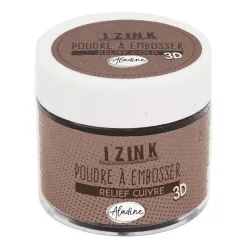   Aladine Domborítópor 25 ml - Copper - Izink Embossing Powder (1 db)