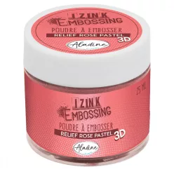   Aladine Domborítópor 25 ml - Pastel Pink - Izink Embossing Powder (1 db)