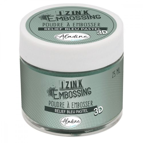 Aladine Domborítópor 25 ml - Pastel Blue - Izink Embossing Powder (1 db)