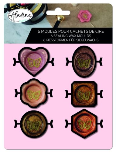 AladinE Viaszpecsét formázó készlet Wax Moulds (1 csomag)
