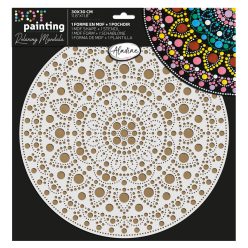   AladinE Mandala pontozó készlet 30 cm - 3 - Dot painting (1 db)