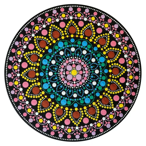 AladinE Mandala pontozó készlet 30 cm - 3 - Dot painting (1 db)