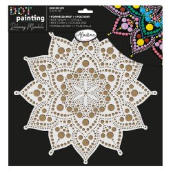   AladinE Mandala pontozó készlet 30 cm - 2 - Dot painting (1 db)