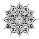 AladinE Mandala pontozó készlet 30 cm - 2 - Dot painting (1 db)