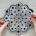 AladinE Mandala pontozó készlet 20 cm - 2 - Dot painting (1 db)