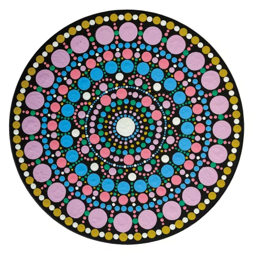 AladinE Mandala pontozó készlet 20 cm - 1 - Dot painting (1 db)
