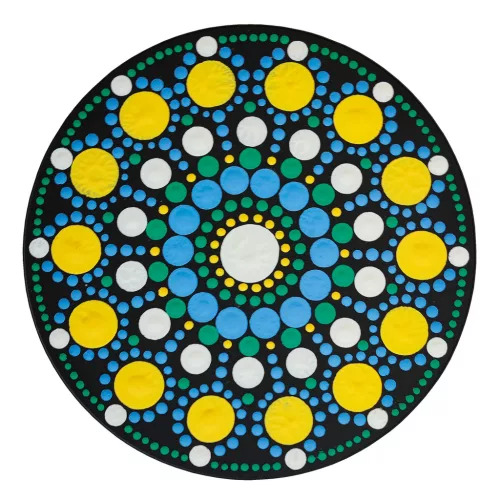 AladinE Mandala pontozó készlet 10 cm - 4 - Dot painting (1 db)