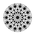 AladinE Mandala pontozó készlet 10 cm - 4 - Dot painting (1 db)