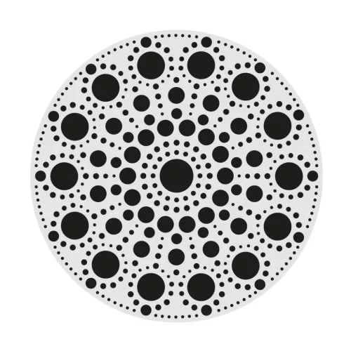 AladinE Mandala pontozó készlet 10 cm - 4 - Dot painting (1 db)