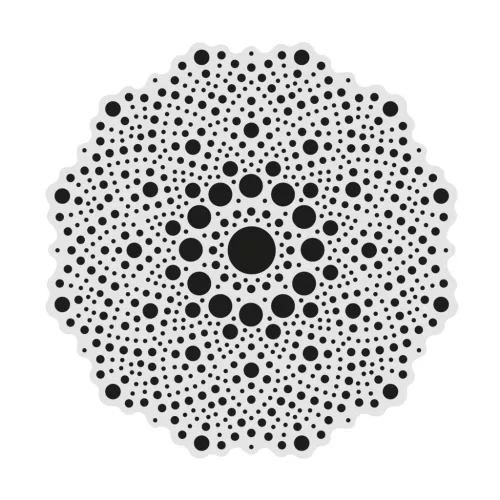 AladinE Mandala pontozó készlet 10 cm - 2 - Dot painting (1 db)