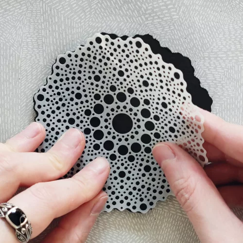 AladinE Mandala pontozó készlet 10 cm - 2 - Dot painting (1 db)