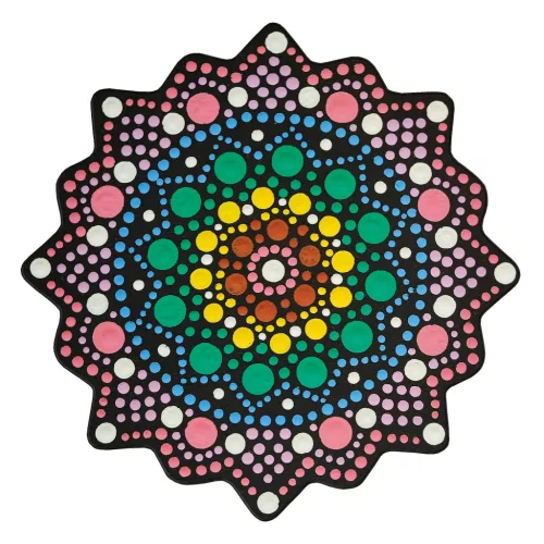 AladinE Mandala pontozó készlet 10 cm - 1 - Dot painting (1 db)