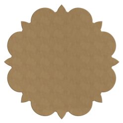 AladinE Mandala MDF Alap 30 cm - 1 - Dot painting (1 db)