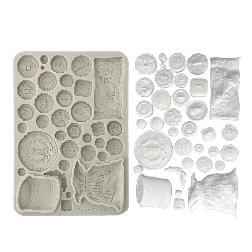 Szilikon öntőforma A5 – Régi érmék (1 db)