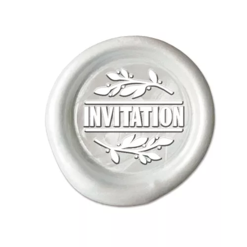 Ezüst színű pecsétviasz rúd - Aladine Wax Stick (4 db)