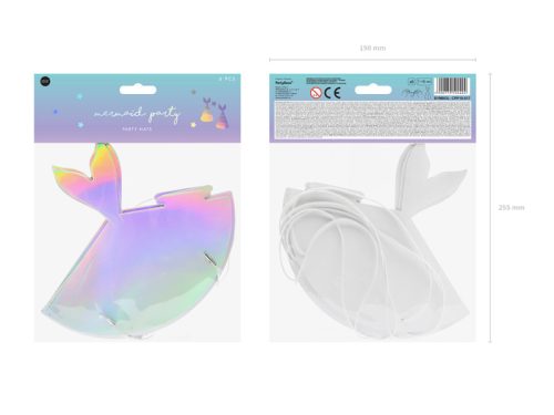 Party csákó irizáló Sellő party (6 db)