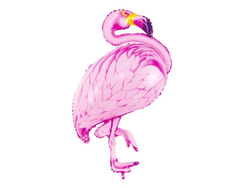 Fólia lufi – Flamingó, rózsaszín, 70×95 cm