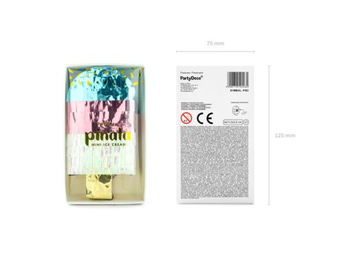 Mini pinata - jégkrém