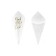 Confetti cones arany 16cm (10 db)