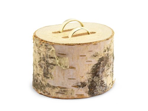 Fa gyűrűtartó 6cm (1 db)