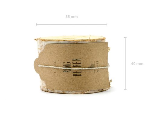 Fa gyűrűtartó 6cm (1 db)