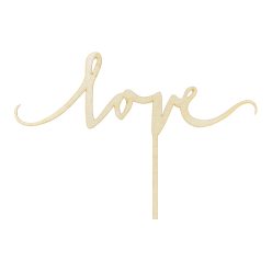 Fa tortadísz "Love"