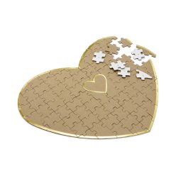 Vendégkönyv Puzzle – Szív alakú