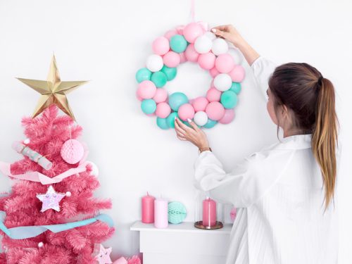 Erős lufi 12 cm világos menta (100 db)