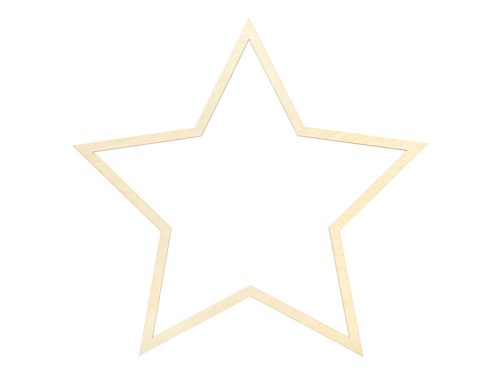 Fa függő díszek – Csillagok (3 db)