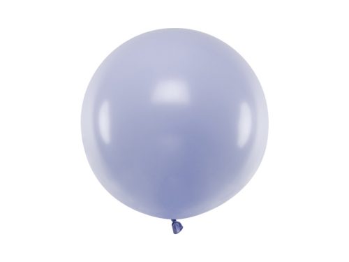 Óriás kerek léggömb 60cm Pasztell világos lila