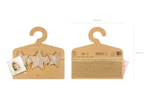 Arany csillagos fejpánt (1 db)