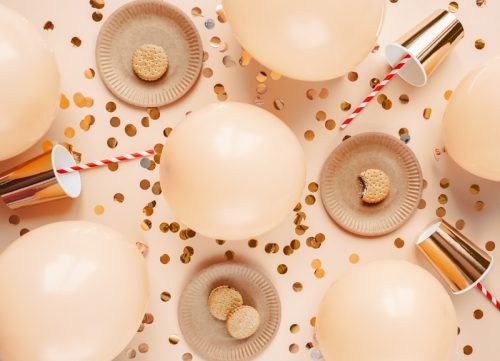 Eco Lufi 30 cm Pasztell barack (100 db)