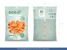 Eco Lufi 30 cm Pasztell barack (100 db)