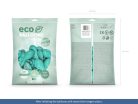 Eco Lufi 26cm Pasztell sötét menta (100 db)