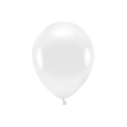 Eco Lufi 30cm Metál fehér (100 db)