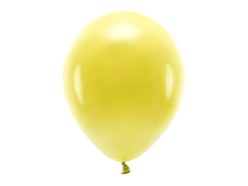 Eco Lufi 30 cm Pasztell sötét sárga (10 db)