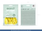 Eco Lufi 30 cm Pasztell sötét sárga (10 db)