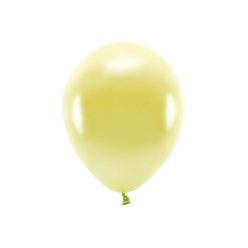 Eco Lufi 30cm Metál világos sárga (10 db)