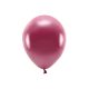 Eco Lufi 30cm Metál sötét vörös (10 db)